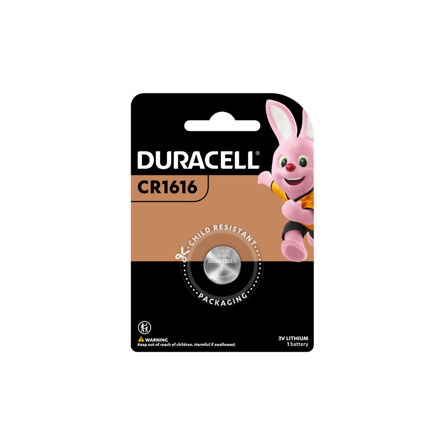 Duracell Lithium 1616 (Pack of 1) | Duco Car Parts UK Car Parts