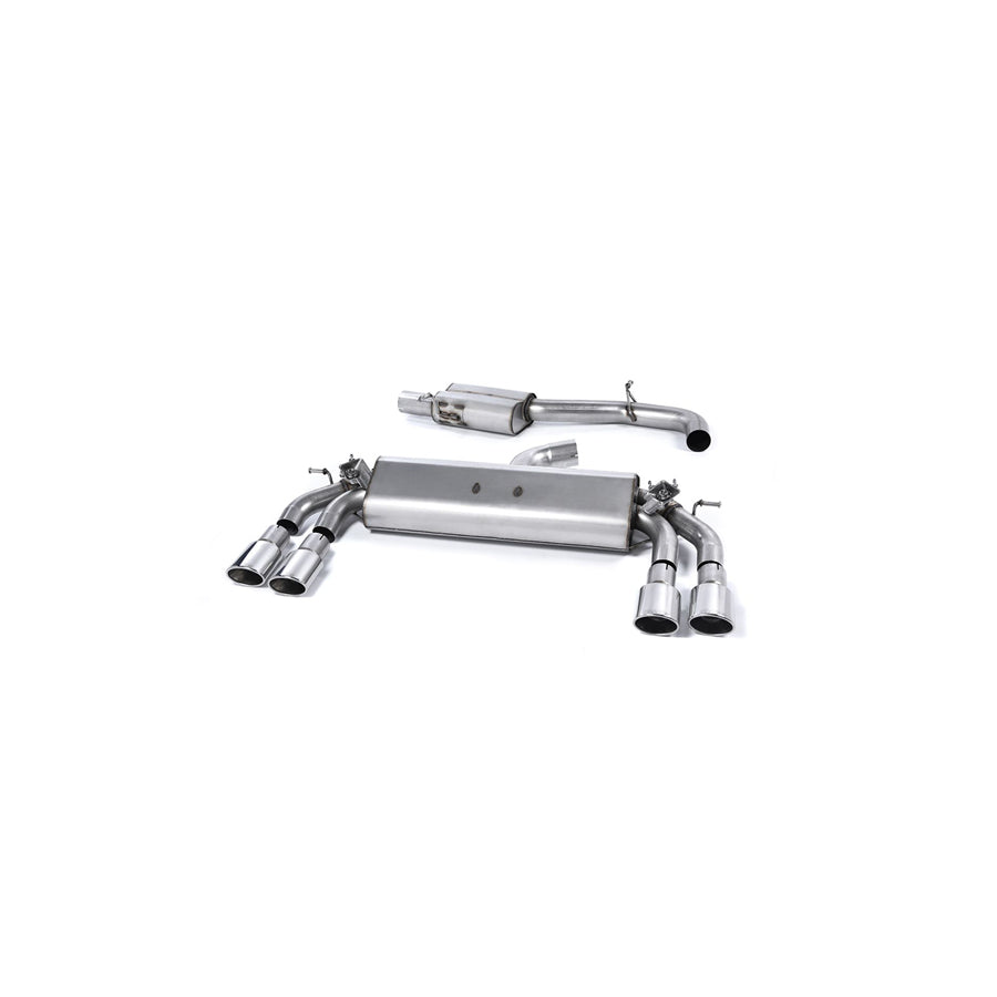 MillTek Audi 8V S3 Resonated Cat-Back Exhaust (Sportback)