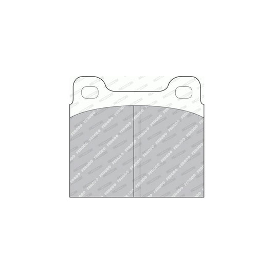 Ferodo Premier Fdb100 Brake Pad Set Not Prepared For Wear Indicator