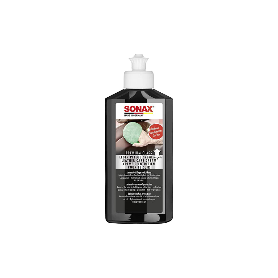 Sonax PremiumClass Leather Care Cream 250ml | ML Performance Car Care