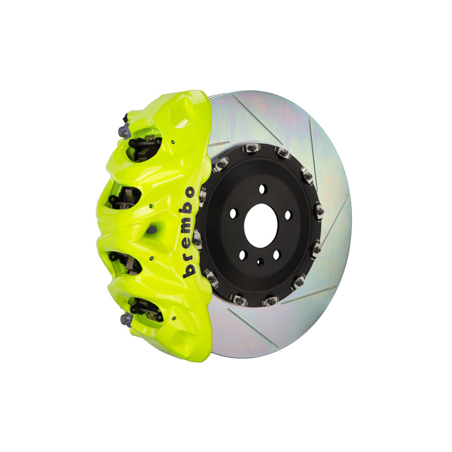 Brembo 1Q2.9602A Cadillac Chevrolet GMC Front GT 8-Pistons Slotted 2-piece Big Brake Kit 412x38mm (Inc. Escalade, Avalanche, Sierra, Yukon)