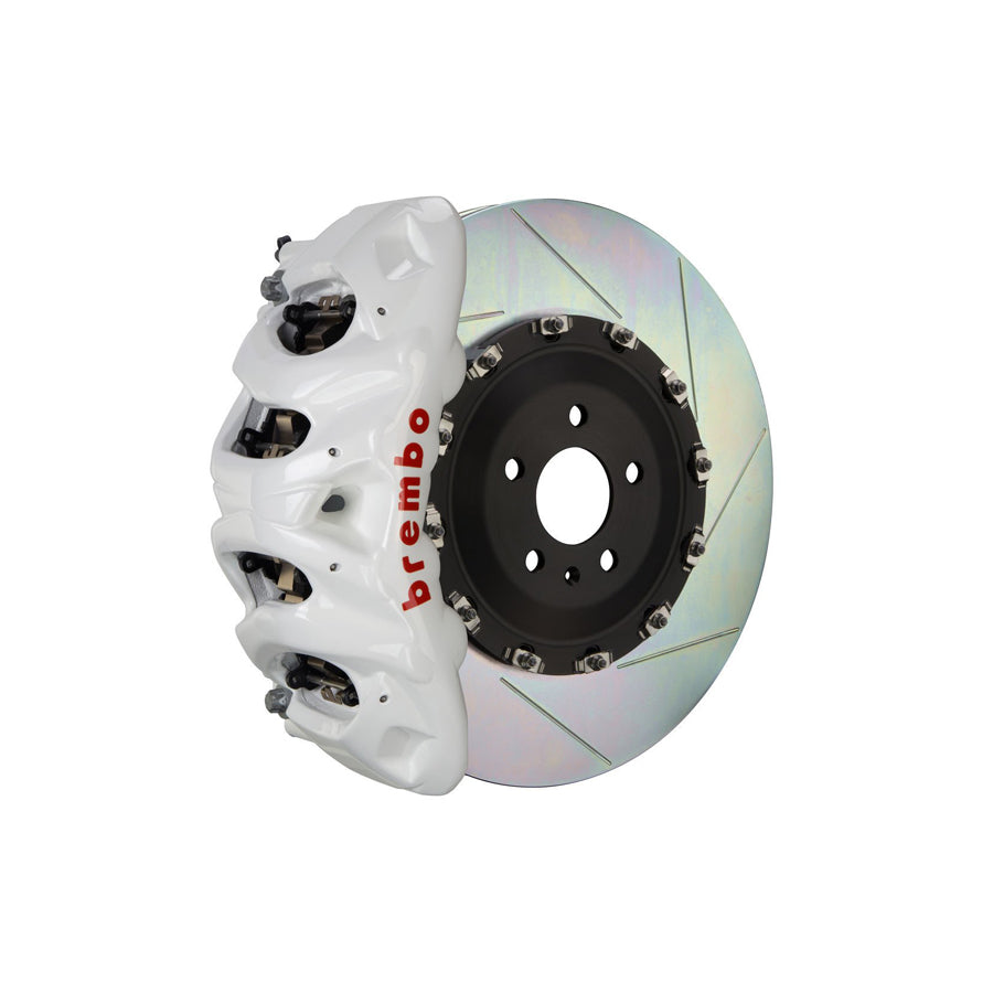 Brembo 1Q2.9602A Cadillac Chevrolet GMC Front GT 8-Pistons Slotted 2-piece Big Brake Kit 412x38mm (Inc. Escalade, Avalanche, Sierra, Yukon)