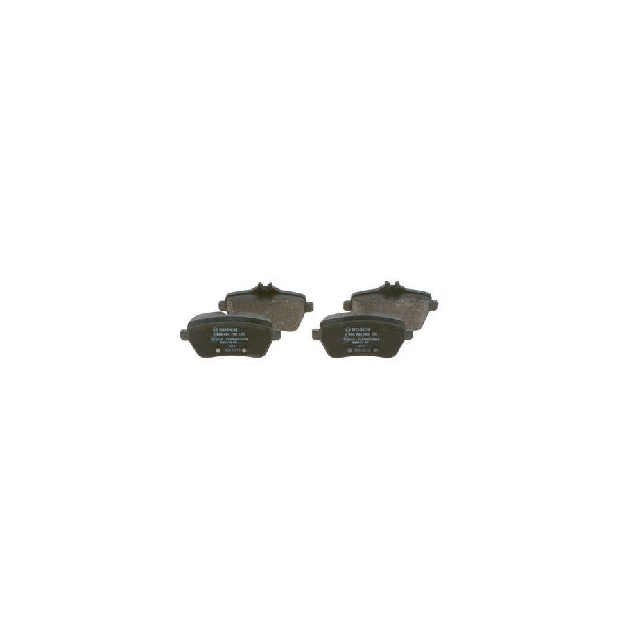 Bosch 0986494790 Brake Pad Set With Anti Squeak Plate BP1964