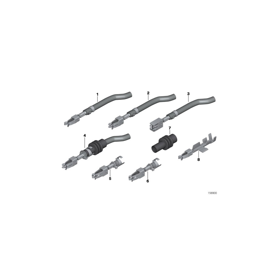 Genuine BMW Mini 61130007271 E60 F11 E36 Double Flat Spring Contact With Cable 6,0 mm² (Inc. ALPINA B7, One Eco & 330d) | Duco Car Parts UK Car Parts
