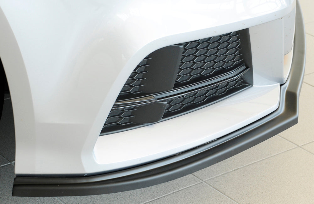 Rieger 00056812 Audi 8V Front Splitter (A3 & S3) - Matte Black