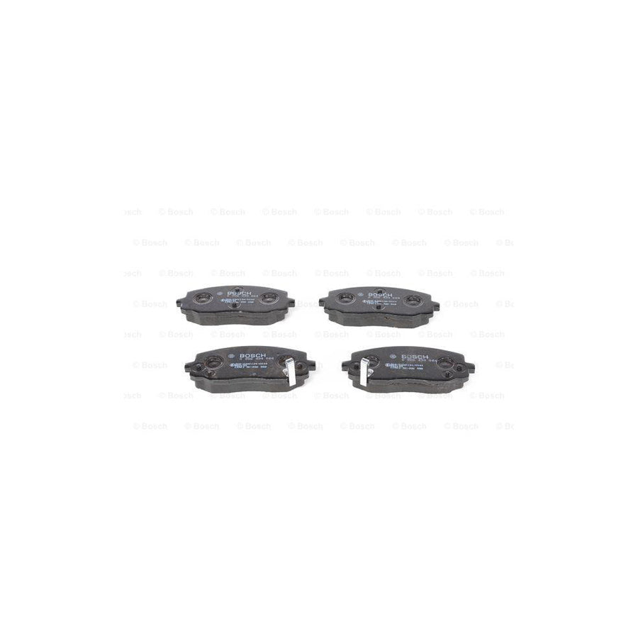 Bosch 0986494064 Brake Pad Set With Acoustic Wear Warning With Mounting Manual BP2701