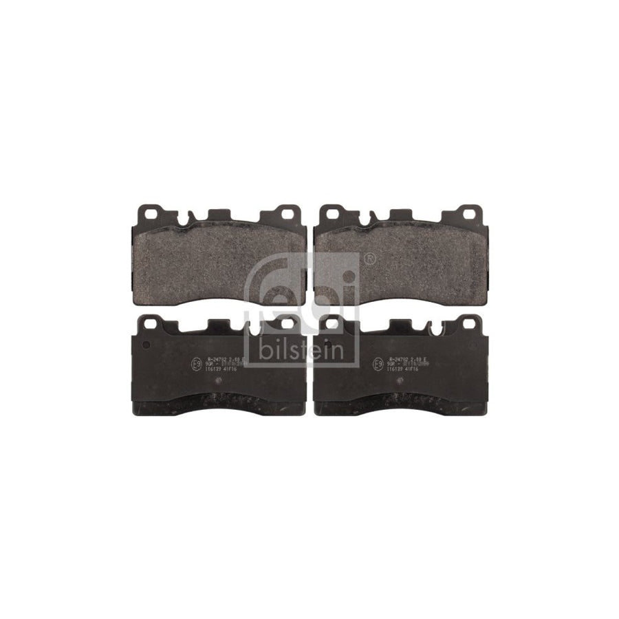 Febi Bilstein 116139 Brake Pad Set Rear Axle