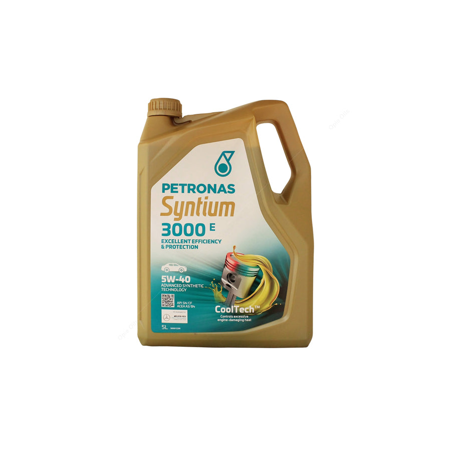 PETRONAS Syntium 3000 E 5W-40 Fully Synthetic Car Engine Oil 5l