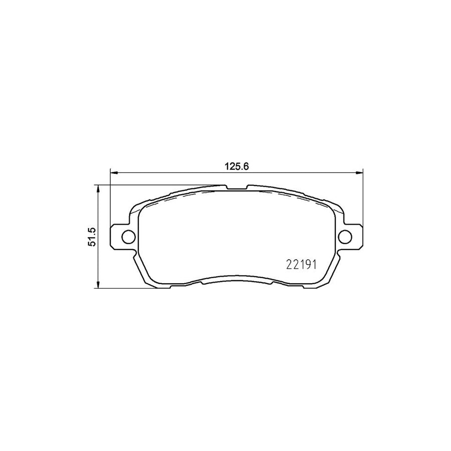 Brembo P 24 203 Brake Pad Set For Ford Ka Excl Wear Warning Contact With Anti Squeak Plate With Brake Caliper Screws