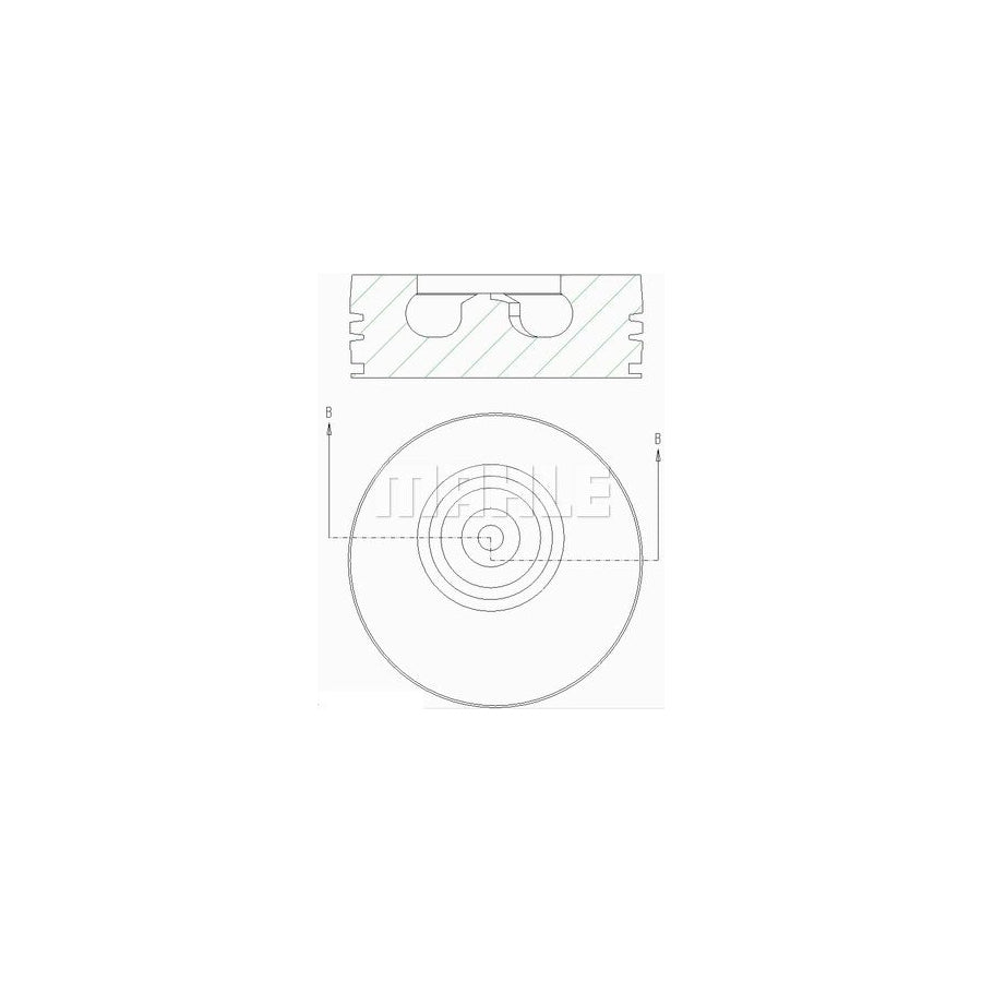 MAHLE ORIGINAL 011 TC 14649 000 Turbocharger