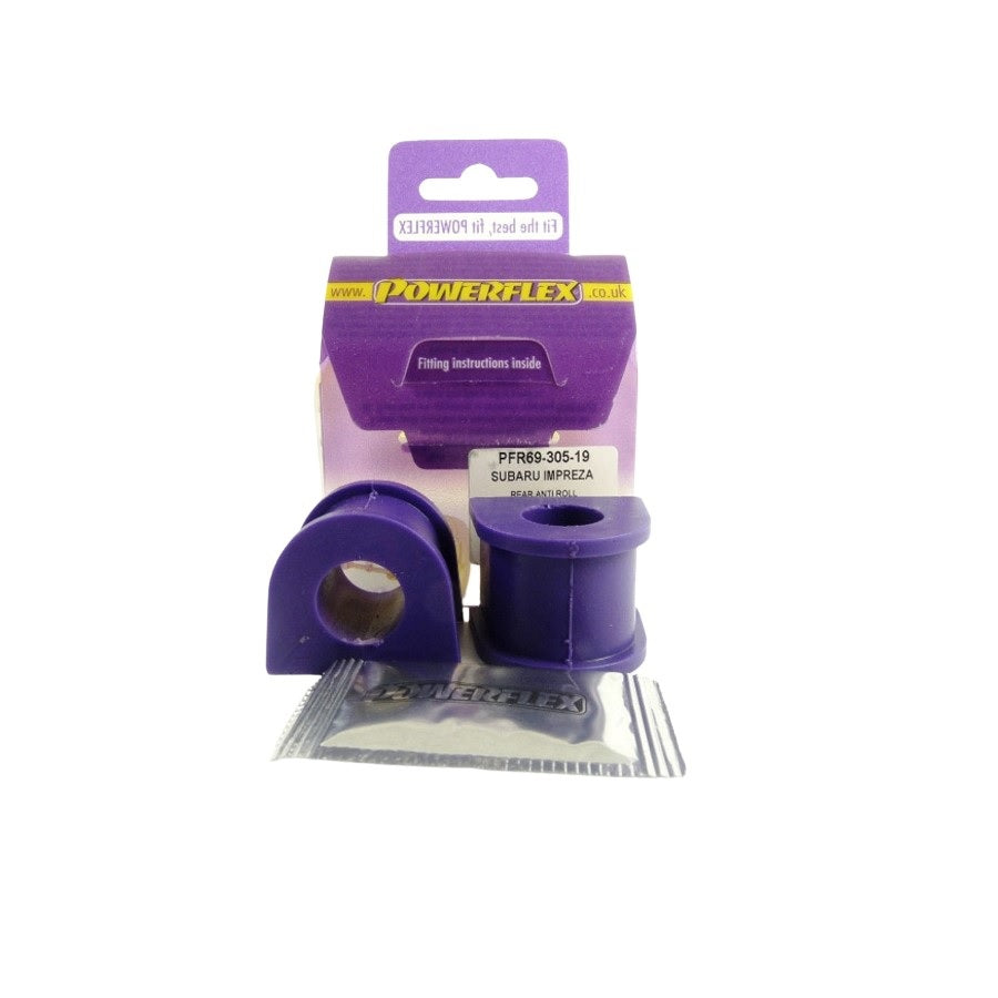 Powerflex PFR69-305-19 Subaru Rear Anti Roll Bar To Chassis Bush 19mm (Inc. Legacy & Impreza) | Duco Car Parts UK Car Parts