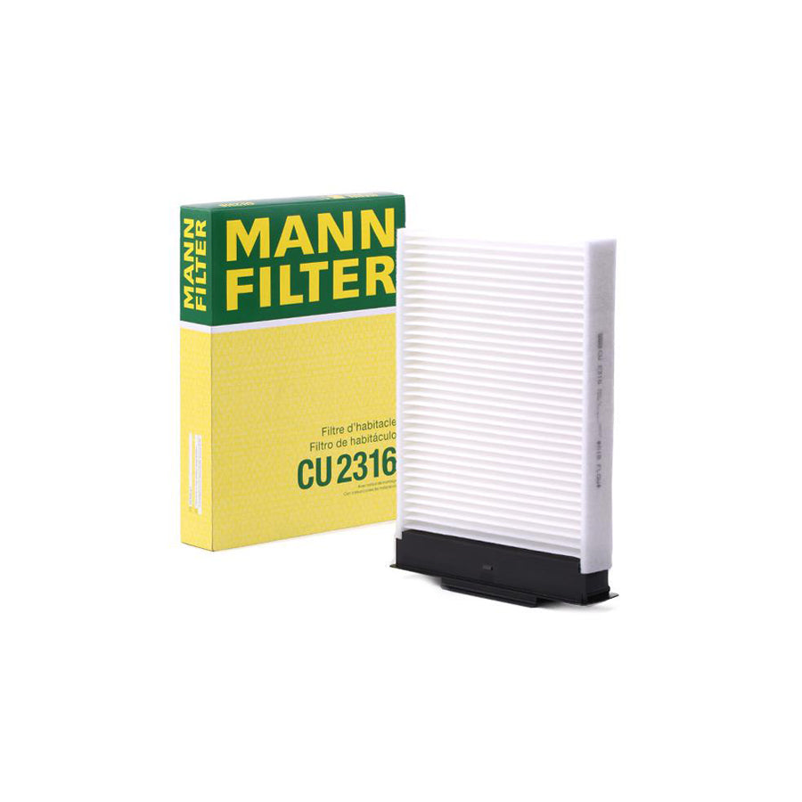 MANN-FILTER CU 2316 Pollen filter for RENAULT MEGANE Particulate Filter