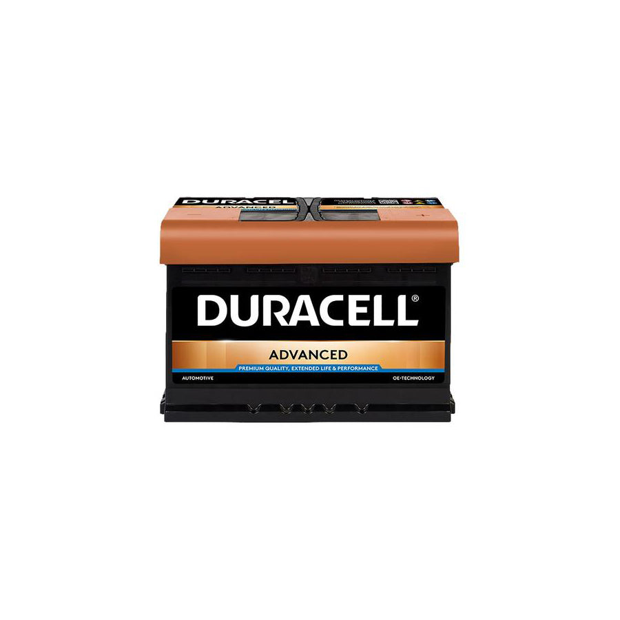 Duracell 100 / DA72 Advanced Car Battery