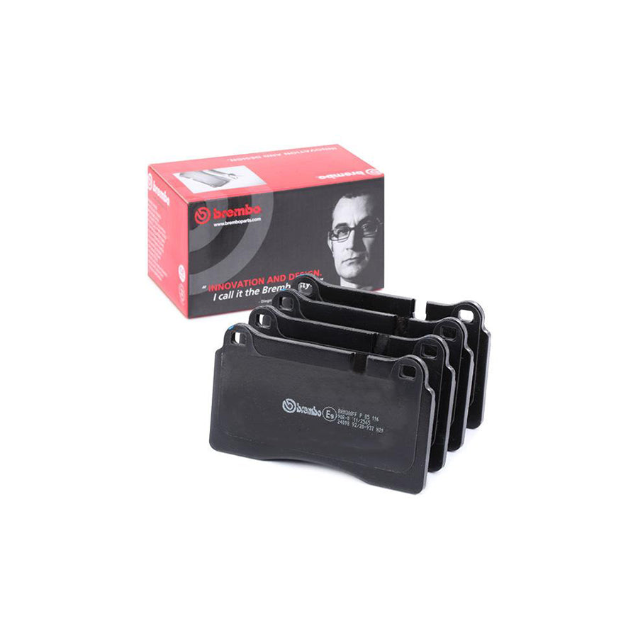 Brembo P 85 116 Brake Pad Set Prepared For Wear Indicator