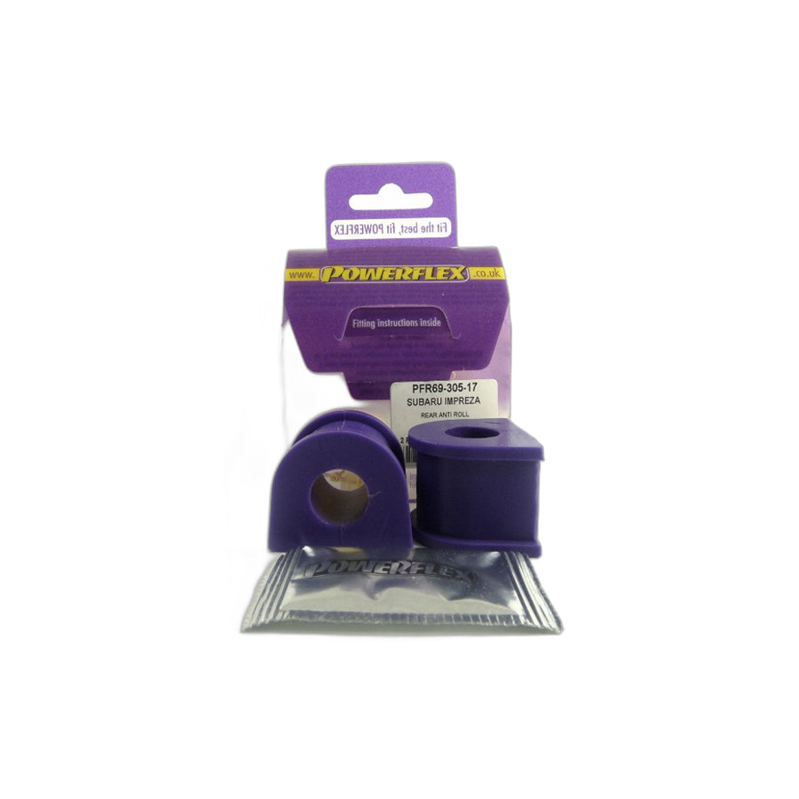 Powerflex PFR69-305-17 Subaru Rear Anti Roll Bar To Chassis Bush 17mm (Inc. Legacy & Impreza) | Duco Car Parts UK Car Parts