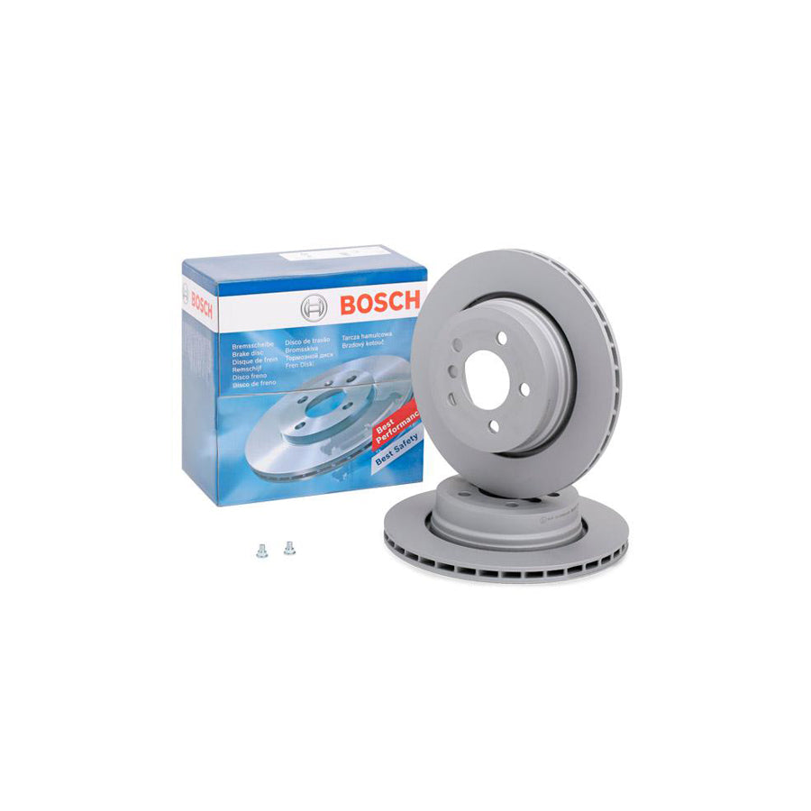 BOSCH 0 986 479 166 Brake Disc for BMW X3 E83 Vented Coated High carbon