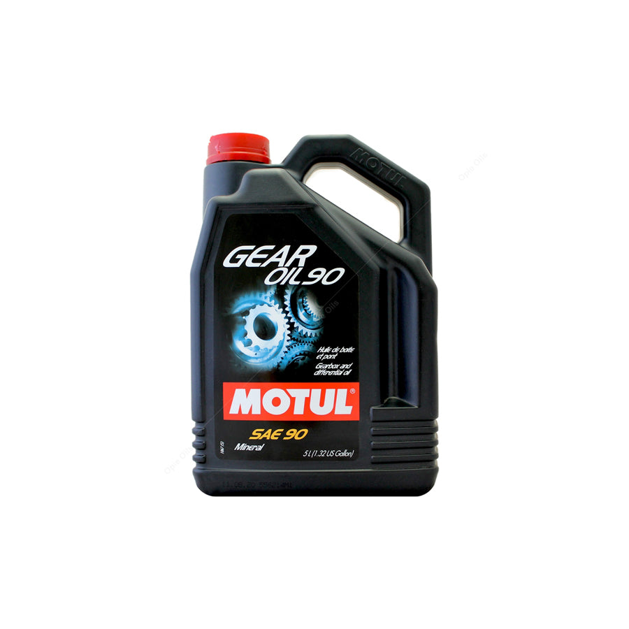 Motul Gear Oil SAE 90 Mineral Transmission & Differential Fluid 5l