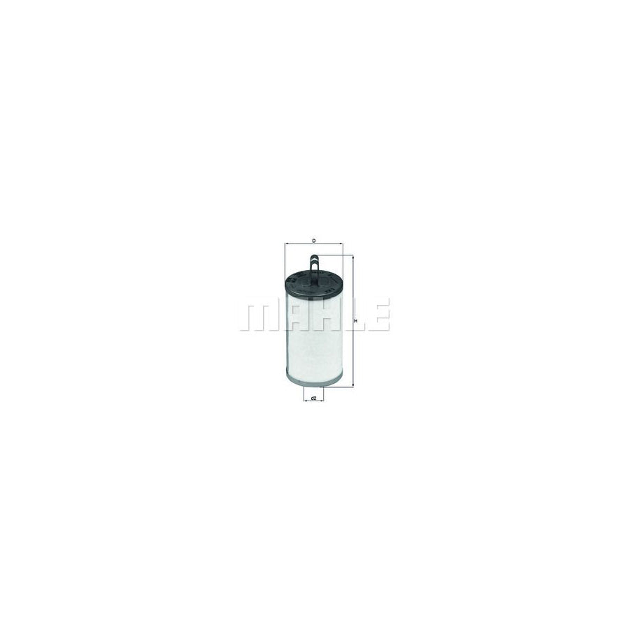 MAHLE ORIGINAL KX 2 Fuel filter Filter Insert