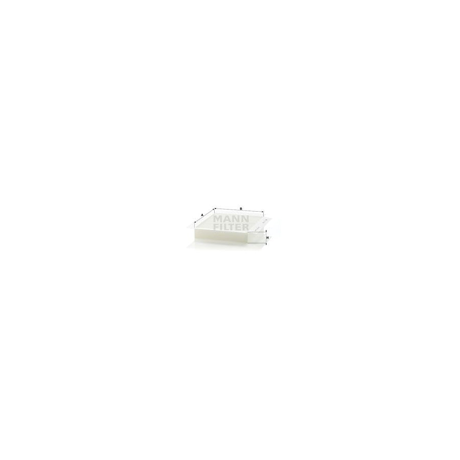 MANN-FILTER CU 2338 Pollen filter suitable for MERCEDES-BENZ ML-Class (W163) Particulate Filter