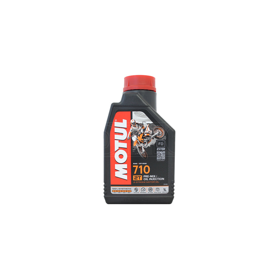 Motul 710 2T 2 Stroke Premix & Injector Ester Synthetic Racing Motorcycle Engine Oil 1l