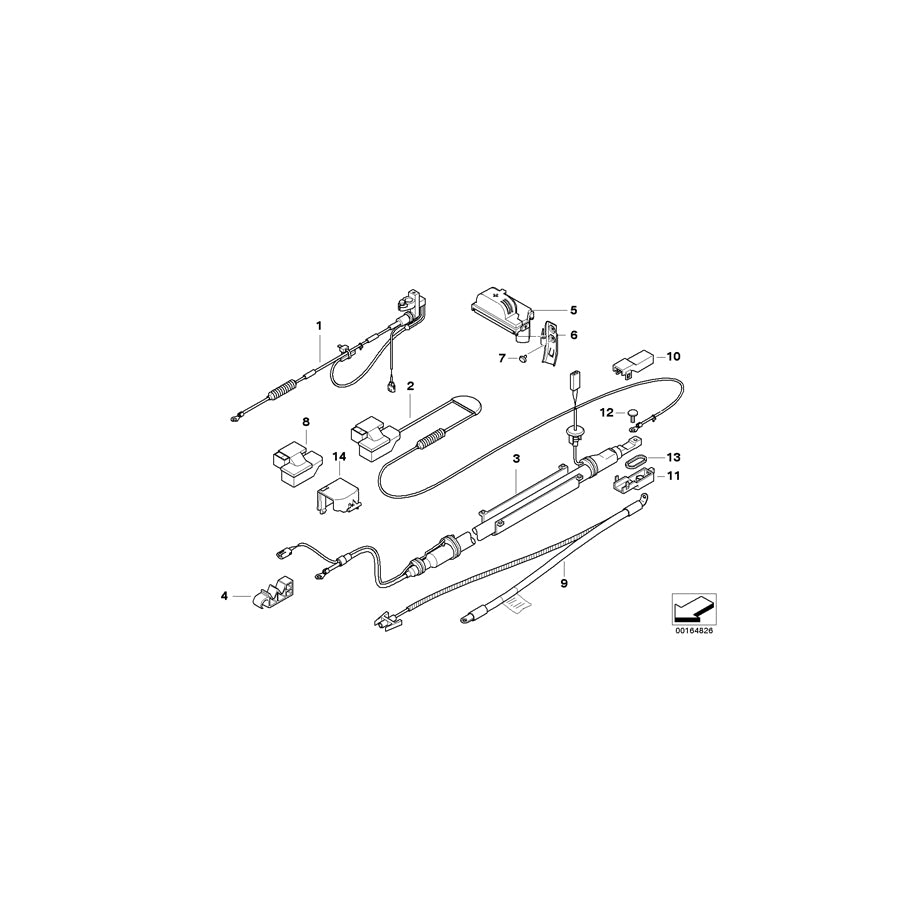 Genuine BMW 61136982276 E60 E64 E61 Covering Cap (Inc. 645Ci, 530i & 535d) | Duco Car Parts UK Car Parts