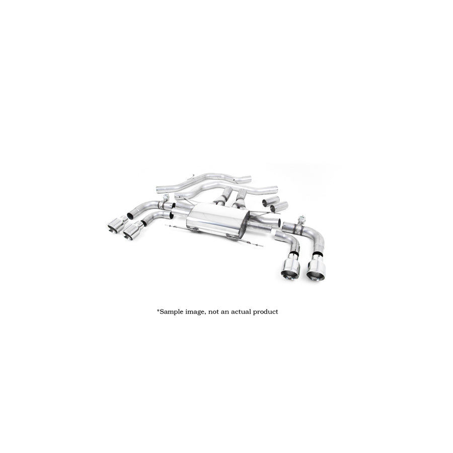 MillTek Audi 8V & 8V.2 S3 Resonated Cat-Back Exhaust (GPF/OPF Models)