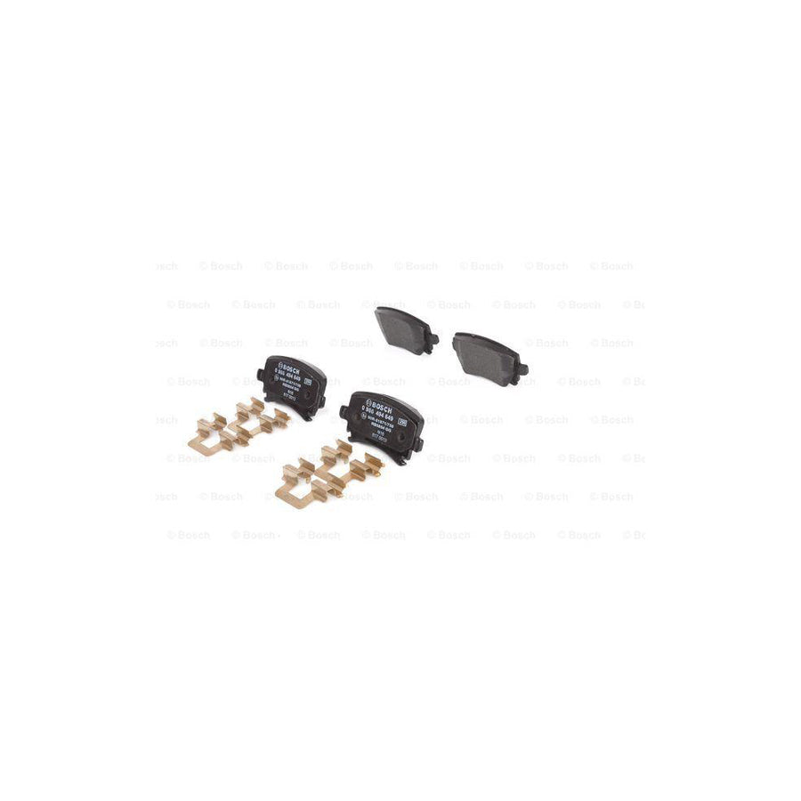 Bosch 0986494649 Brake Pad Set With Anti Squeak Plate With Spring BP2506
