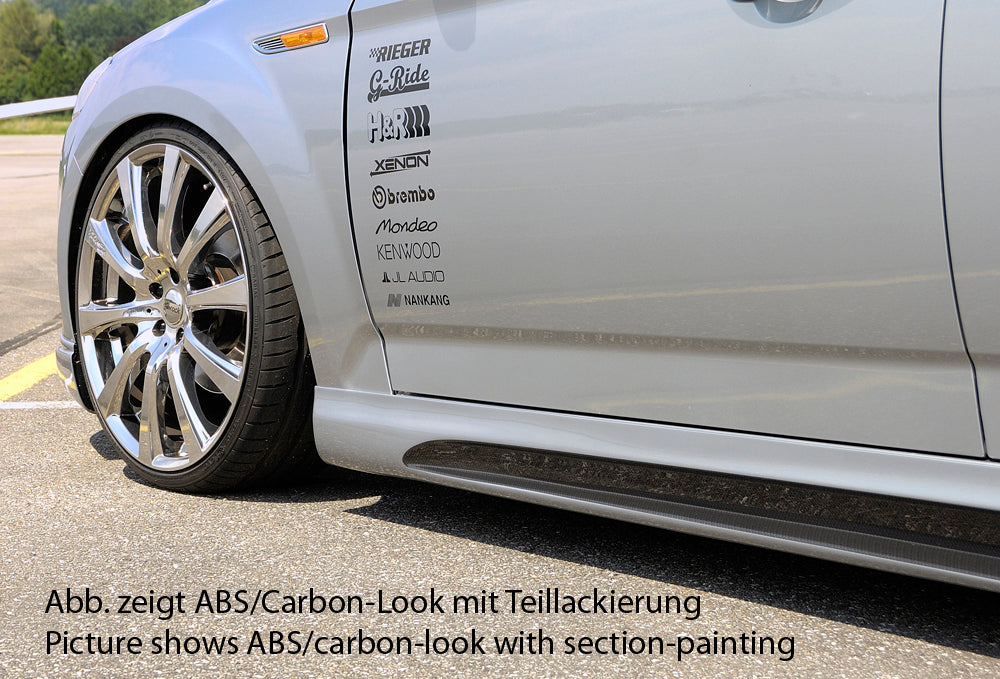 Rieger 00099110 Ford BA7 Mondeo Right Side Skirt - Carbon-Look
