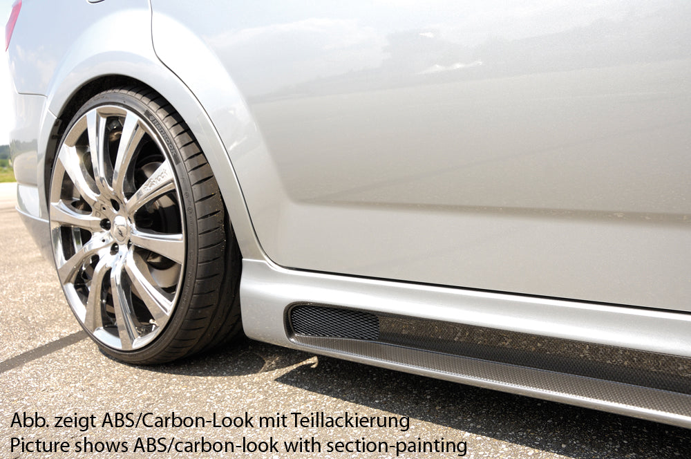 Rieger 00099110 Ford BA7 Mondeo Right Side Skirt - Carbon-Look