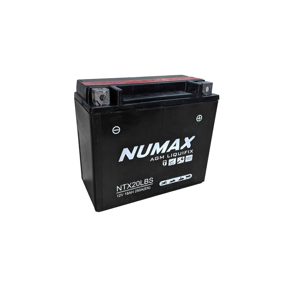 Numax NTX20L-BS Motorbike Battery