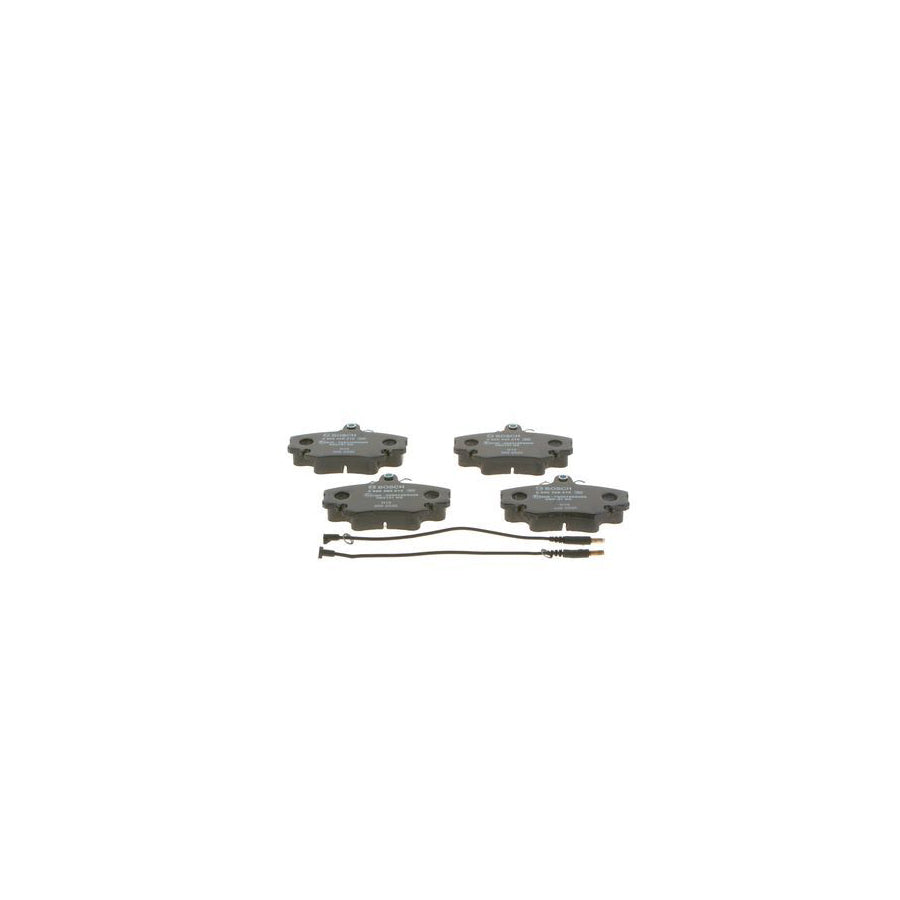 Bosch 0986495212 Brake Pad Set Incl Wear Warning Contact BP1510