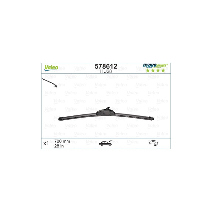 Valeo 578612 Wiper Blade | Duco Car Parts UK Car Parts