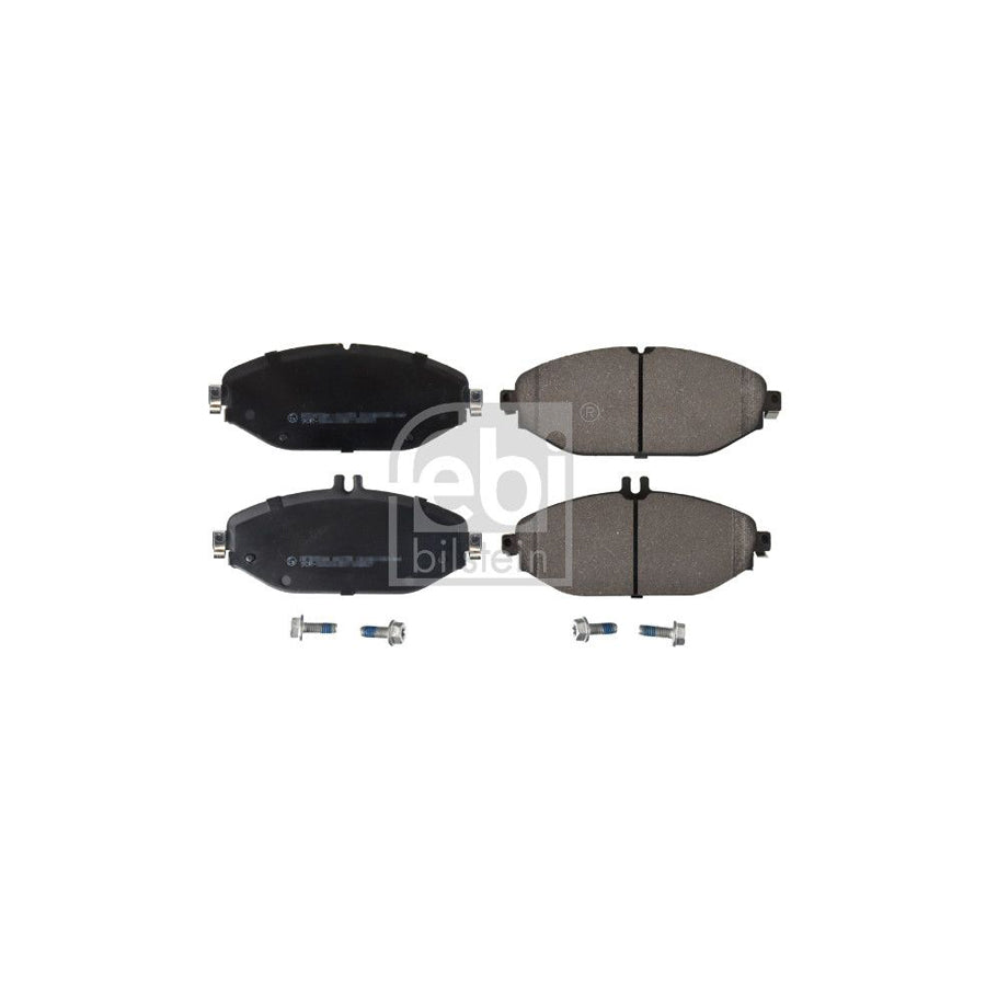 Febi Bilstein 171406 Brake Pad Set Front Axle Prepared For Wear Indicator With Bolts Screws