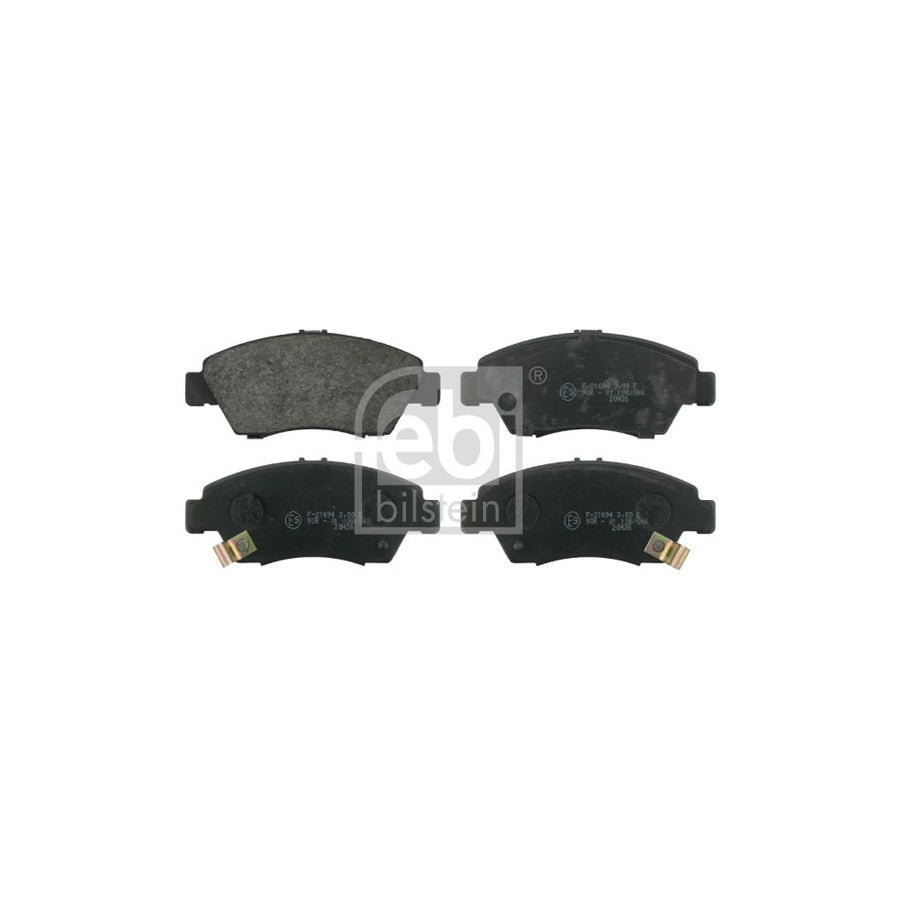 Febi Bilstein 16305 Brake Pad Set Front Axle With Acoustic Wear Warning