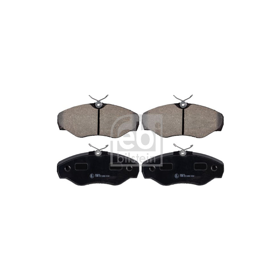 Febi Bilstein 16473 Brake Pad Set Front Axle Excl Wear Warning Contact