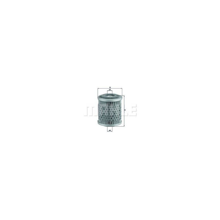 MAHLE ORIGINAL KX 38 Fuel filter Filter Insert