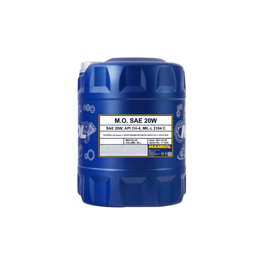 MANNOL M.O. SAE 20W MN3102-20 Multi-function Oil | Duco Car Parts UK Car Parts