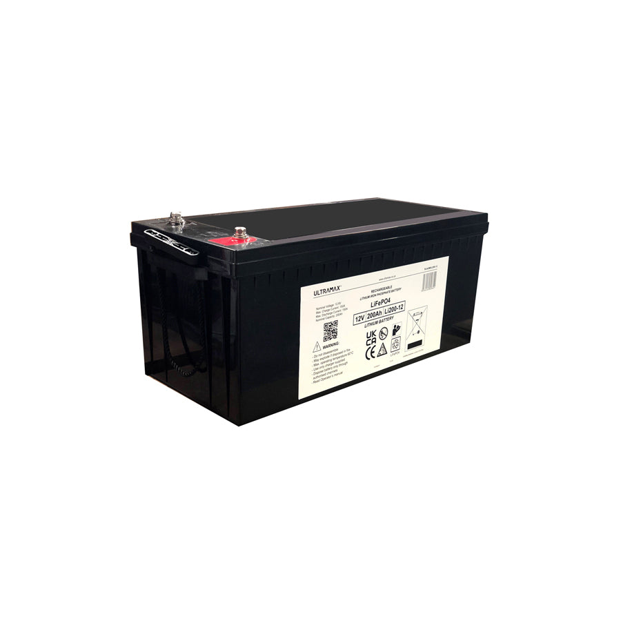 Ultramax Lithium High Performance 200AMP LiFePO4 Battery