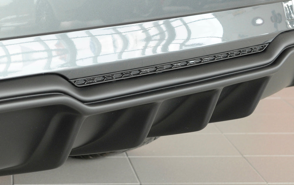 Rieger 00056820 Audi 8V A3 Rear Diffuser for Twin Tailpipe Left - Matte Black