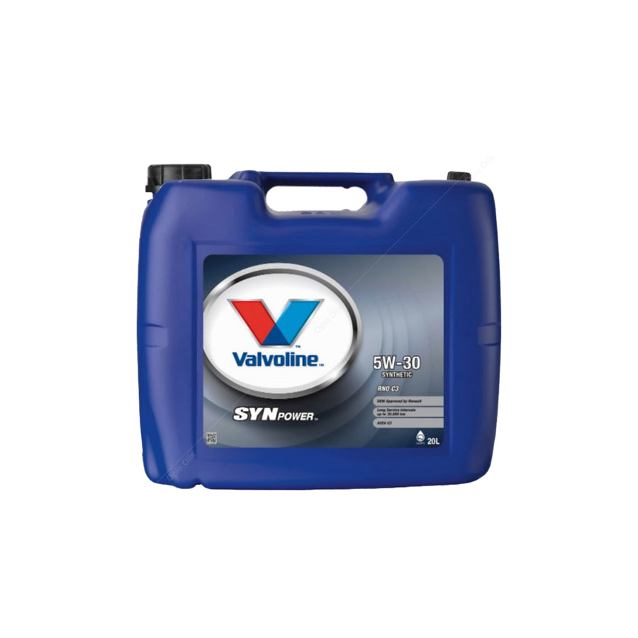 Valvoline SynPower RNO C3 SAE 5W-30 Premium Grade Synthetic Engine Oil 20l