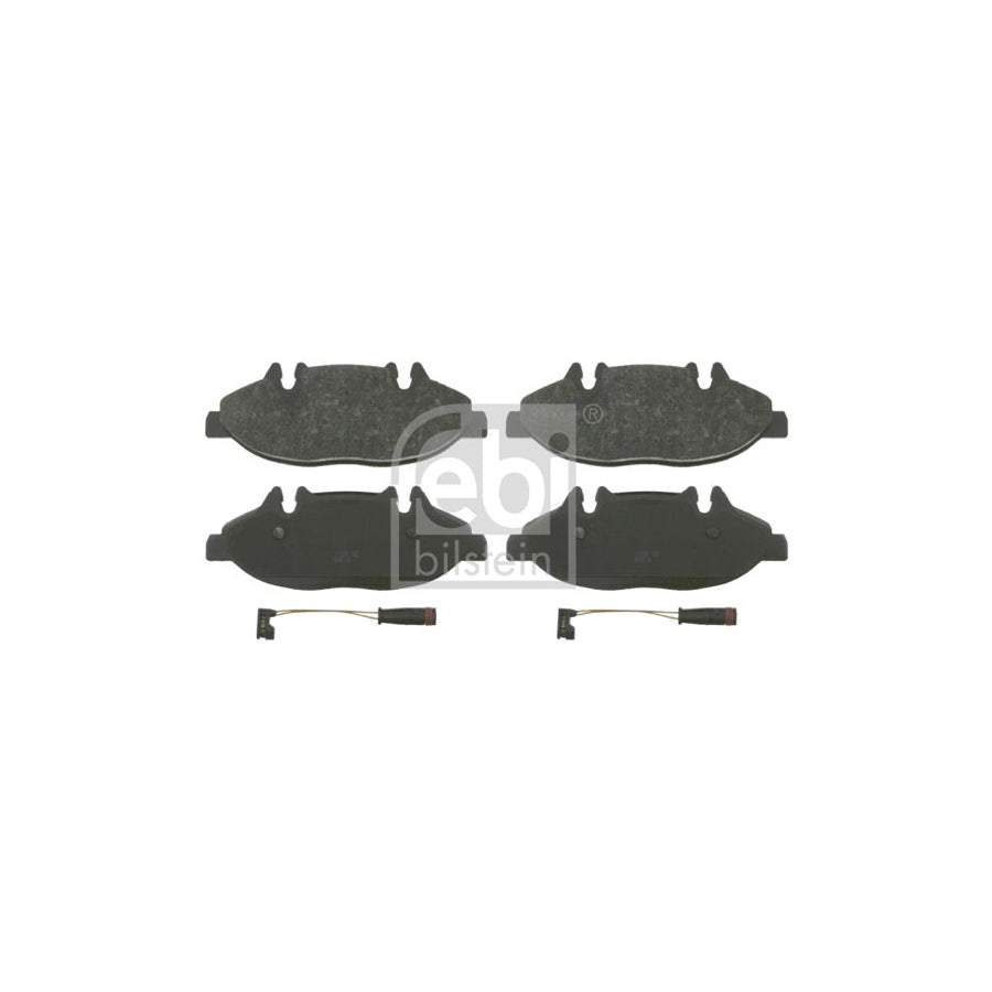 Febi Bilstein 16487 Brake Pad Set Front Axle Incl Wear Warning Contact