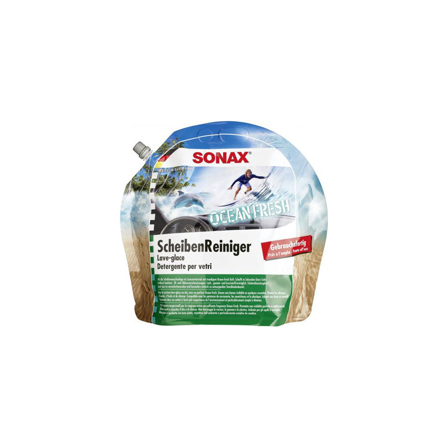 Sonax Windscreen Wash ready-to-use Ocean-fresh (pouch) 3L | ML Performance Car Care
