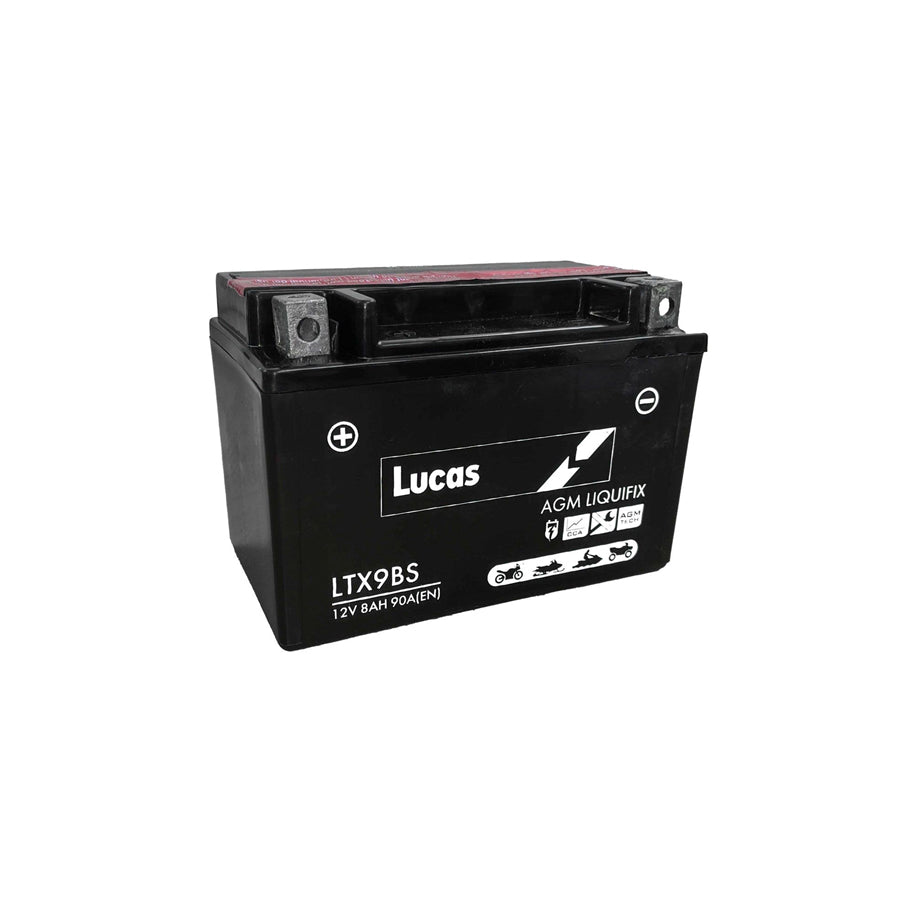 Lucas LTX9-BS Motorbike Battery LTX9BS