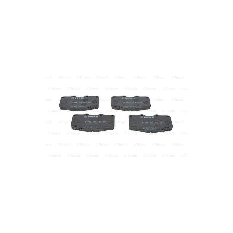 Bosch 0986424134 Brake Pad Set For Toyota Land Cruiser With Acoustic Wear Warning BP055
