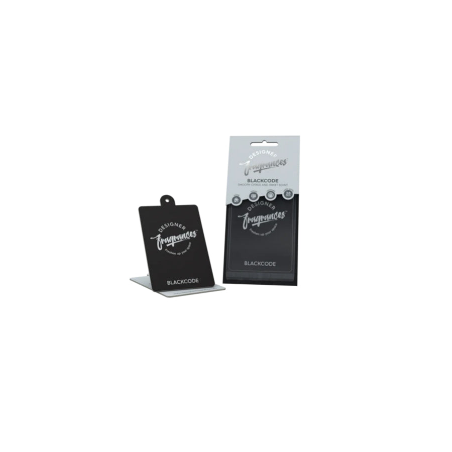 Designer Fragrances The Original Collection Car Air Freshener - Black Code