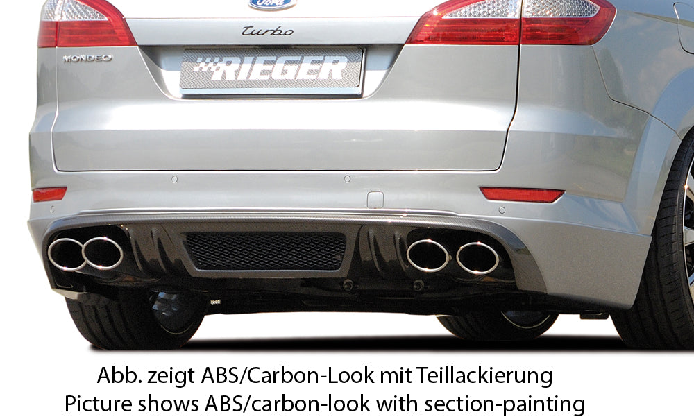 Rieger 00099111 Ford BA7 Mondeo Rear Diffuser