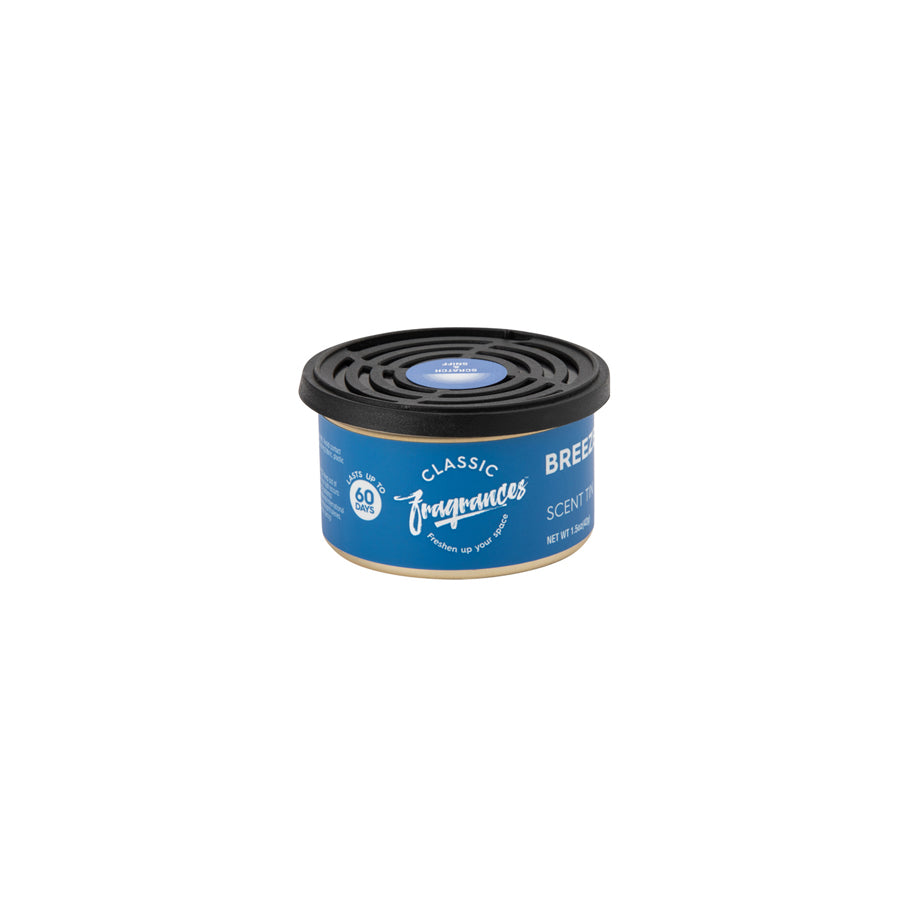 Designer Fragrances Scent Tin Car Air Freshener - Breeze