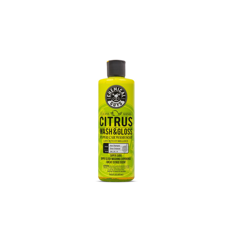 Chemical Guys Citrus Wash And Gloss Concentrated Ultra Premium Hyper Wash And Gloss 1 gallon | Duco Car Parts UK Car Parts
