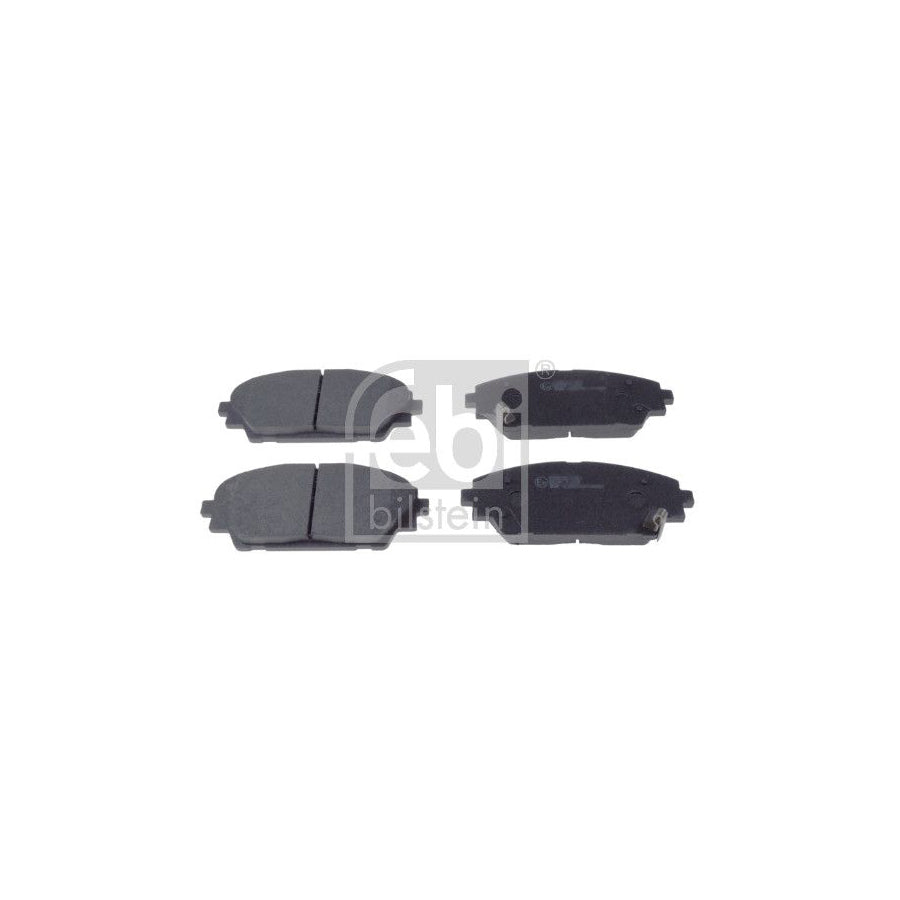 Febi Bilstein 116323 Brake Pad Set Front Axle With Acoustic Wear Warning