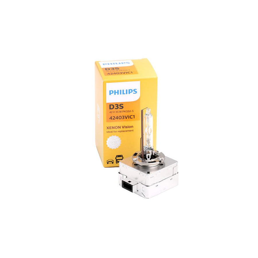 PHILIPS Xenon Vision 42403VIC1 Bulb, spotlight D3S (Gas Discharge Lamp) 42V 35W PK32d-5 4100K Xenon